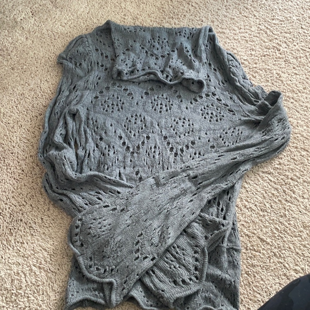 Free People Turtleneck gray size small